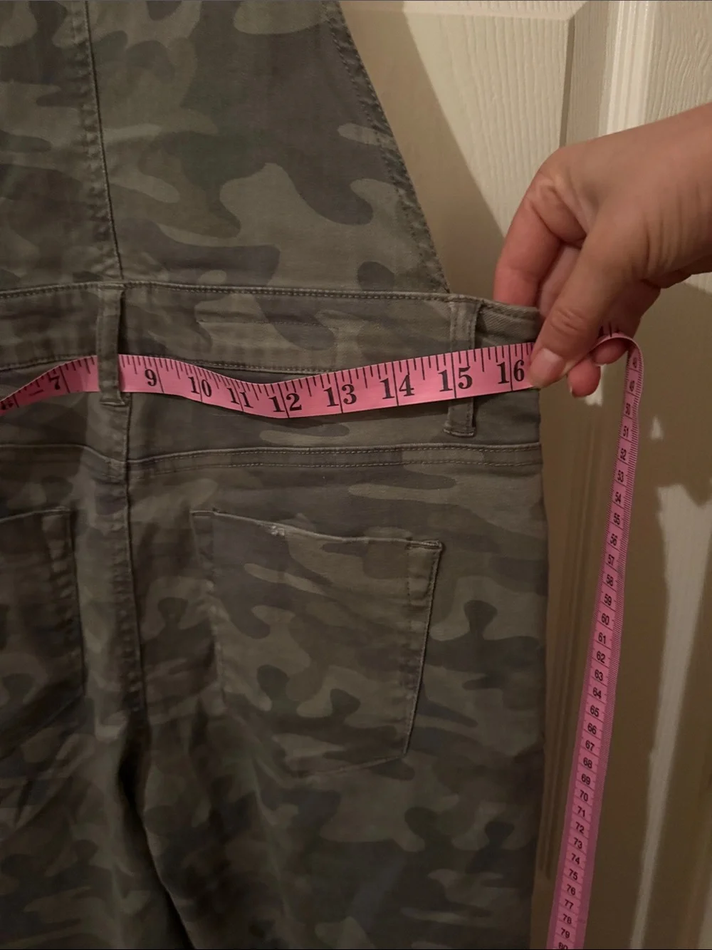 Vanilla Star Olive Green Camo Overalls